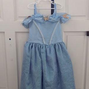Disney blue Cinderella dress size 7/8